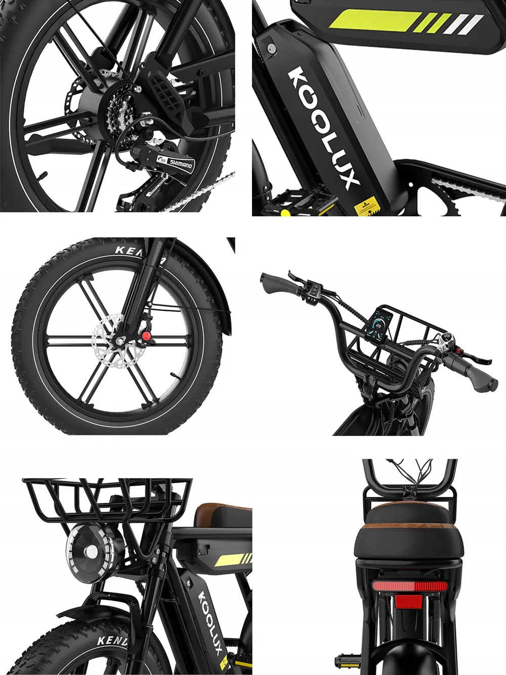KOOLUX 750W Fat Tire Electric Bike image 4