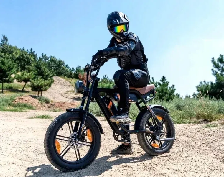 KOOLUX 750W Fat Tire Electric Bike image 8