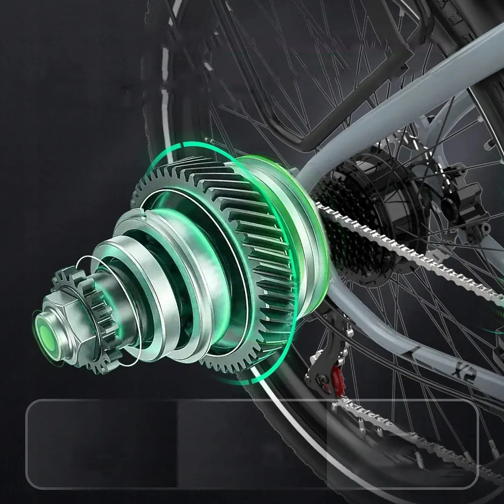 Cuadro talla L de la bicicleta eléctrica KOOLUX X3 para adultos