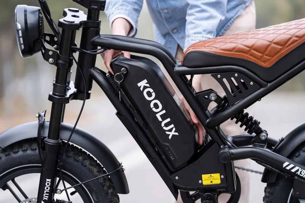 Bicicleta eléctrica Koolux X9 Mini unisex para adultos