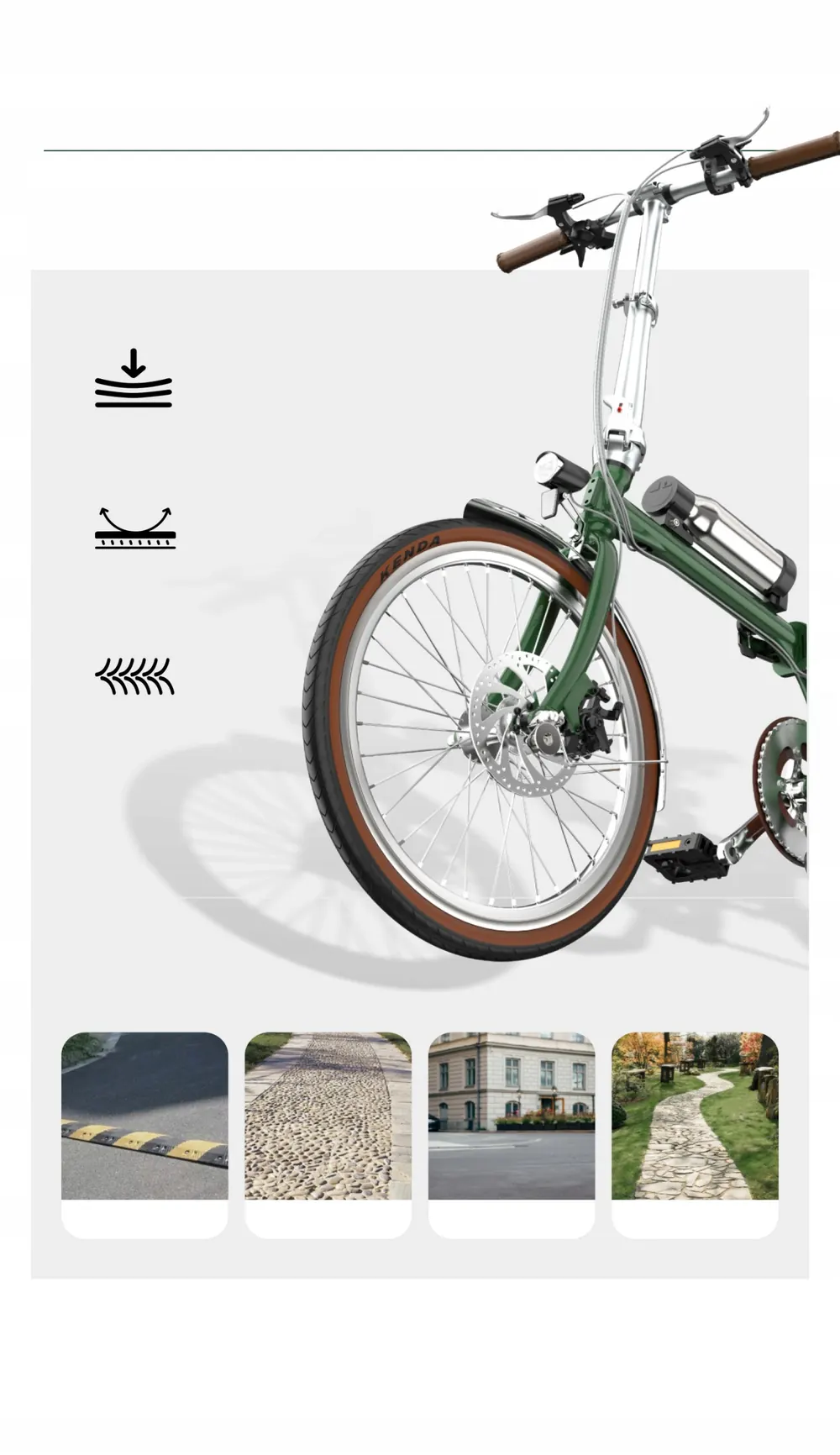 ONESPORT OT02 PRO Bicicleta Eléctrica Urbana Ligera image 10