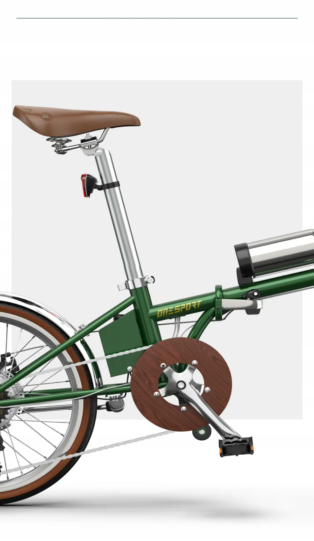 ONESPORT OT02 PRO Bicicleta Eléctrica Urbana Ligera image 11