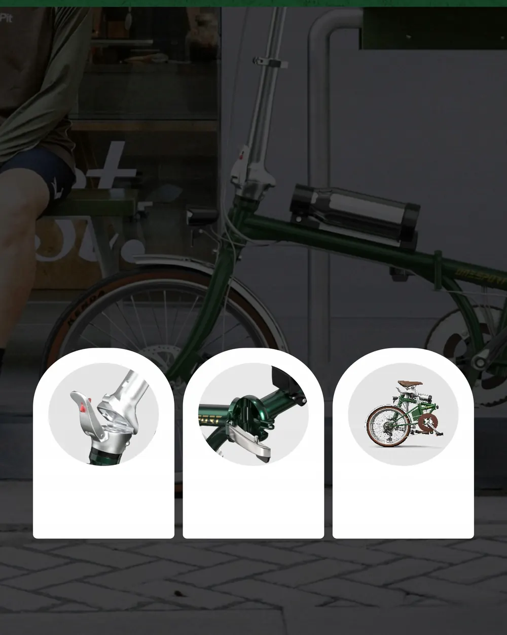 ONESPORT OT02 PRO Bicicleta Eléctrica Urbana Ligera image 5