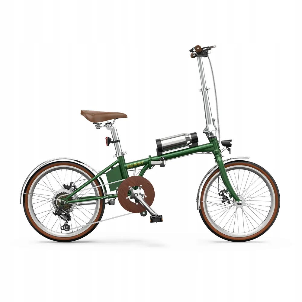 Bicicleta eléctrica ONESPOT OT02 PRO con carga máxima de 80 kg.