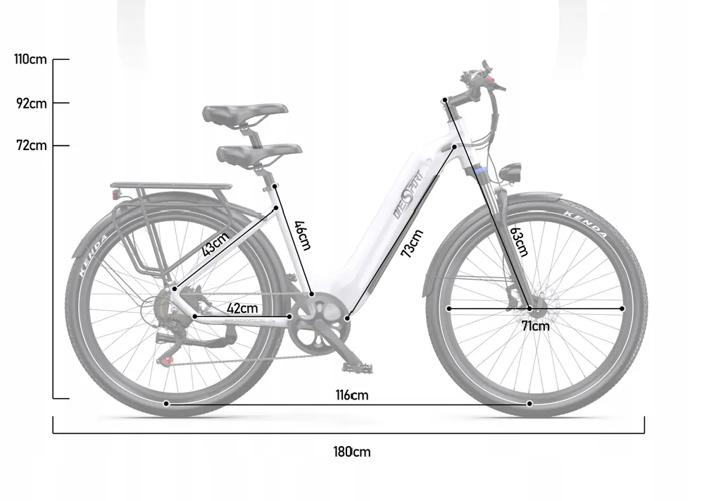 ONESPORT OT05 Bicicleta Eléctrica de Montaña image 14
