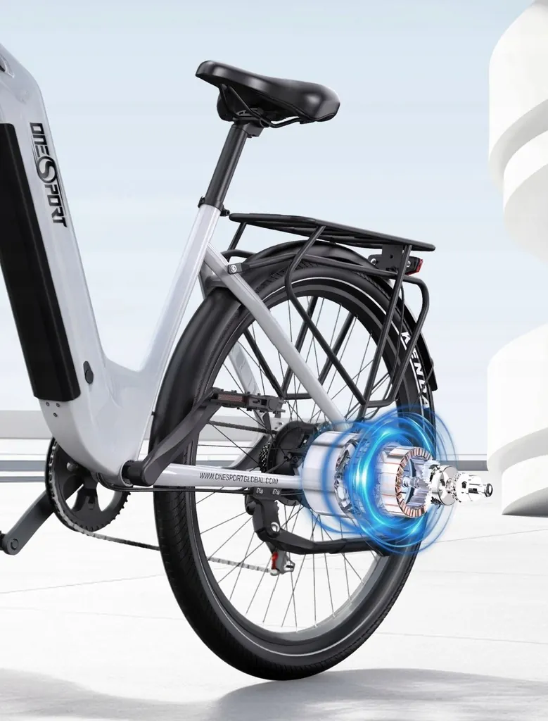 Bicicleta eléctrica Onesport OT05 talla M, ideal para ciclistas de estatura media