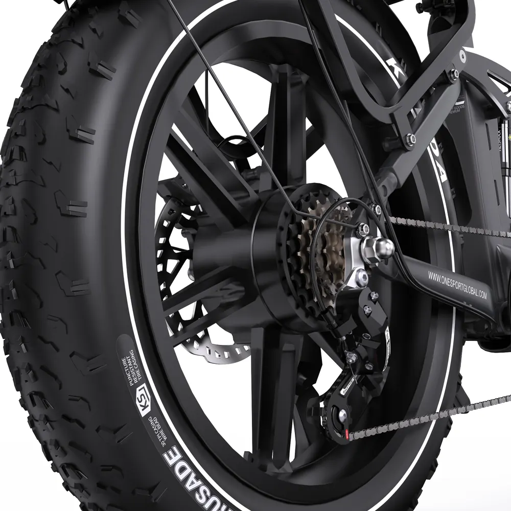 Bicicleta eléctrica Onesport OT08 PRO con cuadro de montaña sin especificar talla