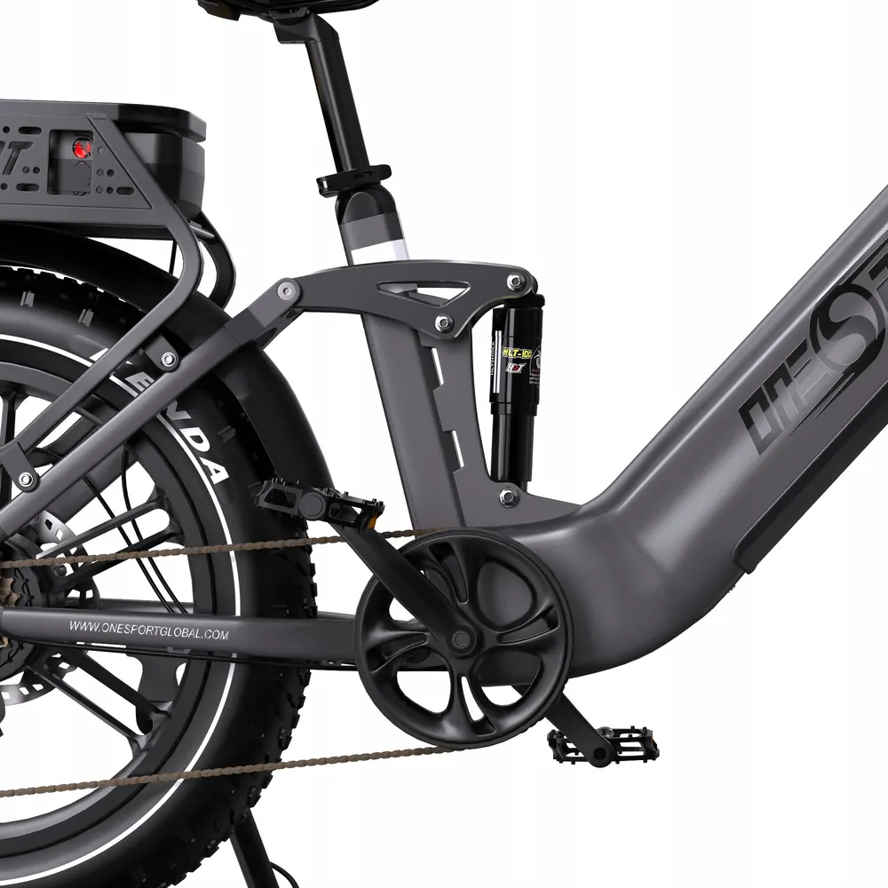 Bicicleta eléctrica Onesport OT08 PRO con cuadro de aluminio y doble batería