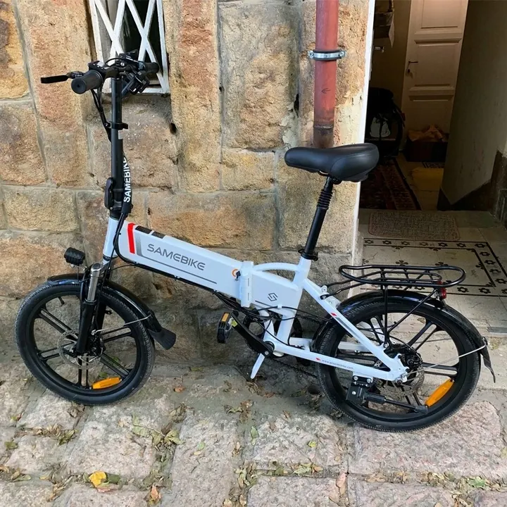 Bicicleta eléctrica SAMEBIKE 20LVXD30-II preensamblada y ajustada