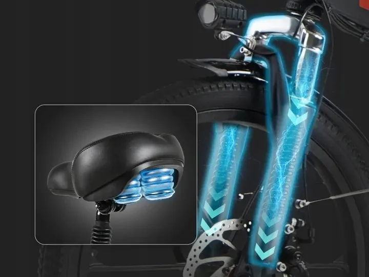 Rueda de 20 pulgadas de la bicicleta eléctrica plegable SAMEBIKE 20LVXD30-II