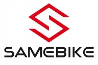 SAMEBIKE LOTDM200-II bicicleta eléctrica urbana con batería 48V 13AH y bolsa alforja