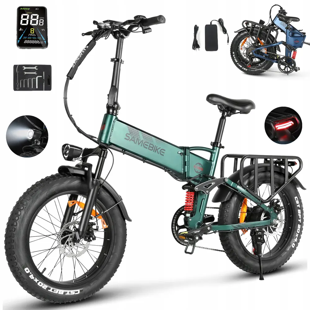 SAMEBIKE RS-A02 PRO bicicleta eléctrica plegable de montaña