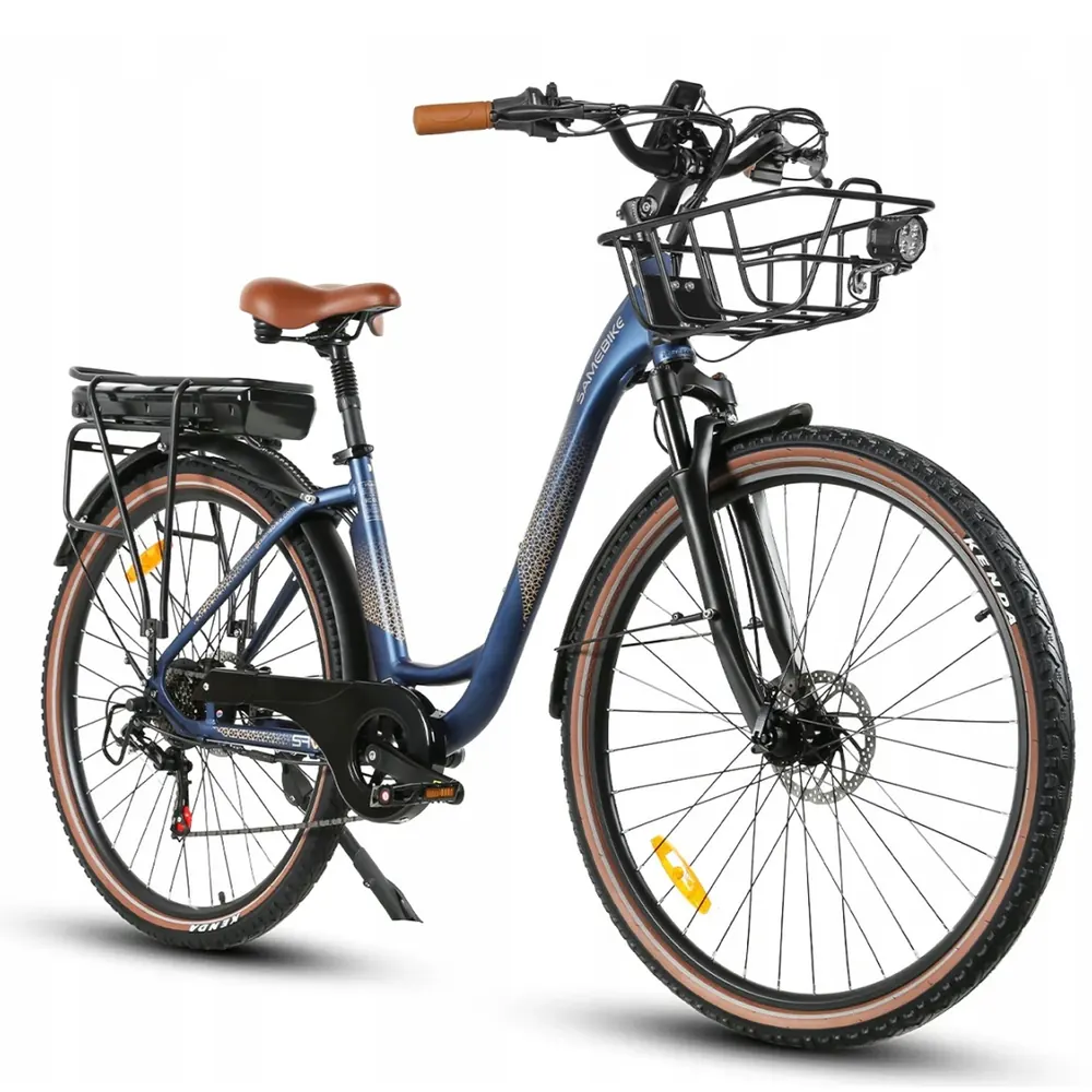 Samebike RS-A07 bicicleta eléctrica urbana 28 pulgadas para hombre y mujer
