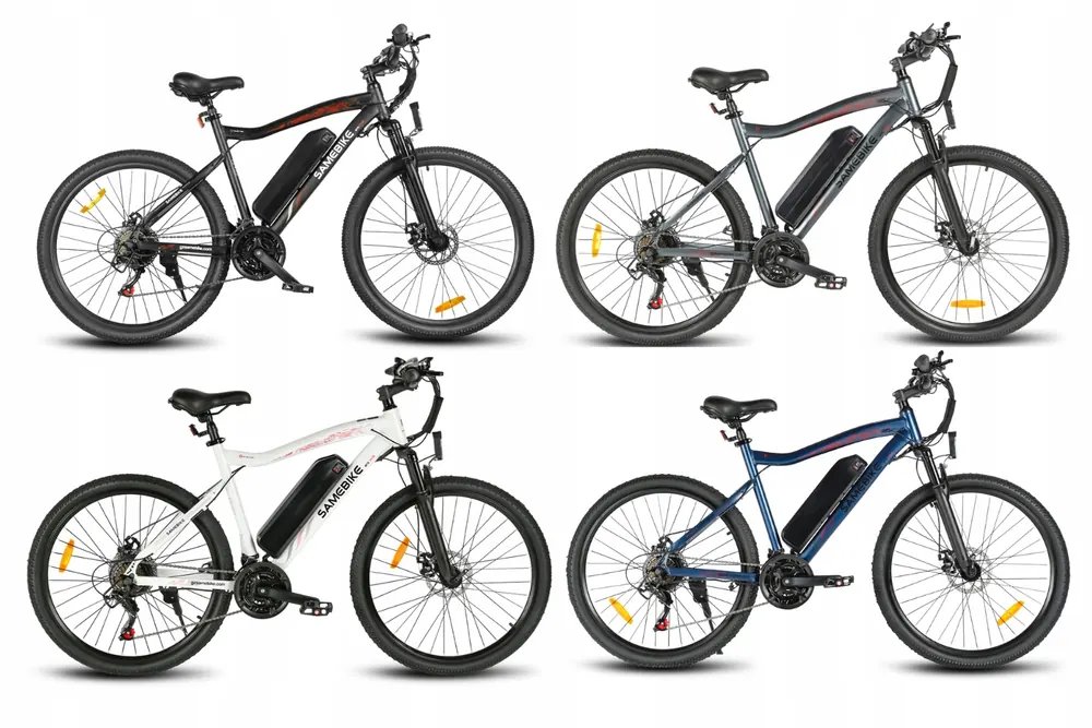 Bicicleta eléctrica Samebike SY26-II, diseño unisex para hombre y mujer.