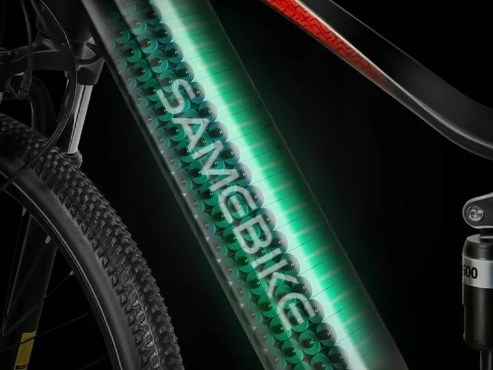 Bicicleta eléctrica Samebike XD26-II para usuarios de 160 a 192 cm.