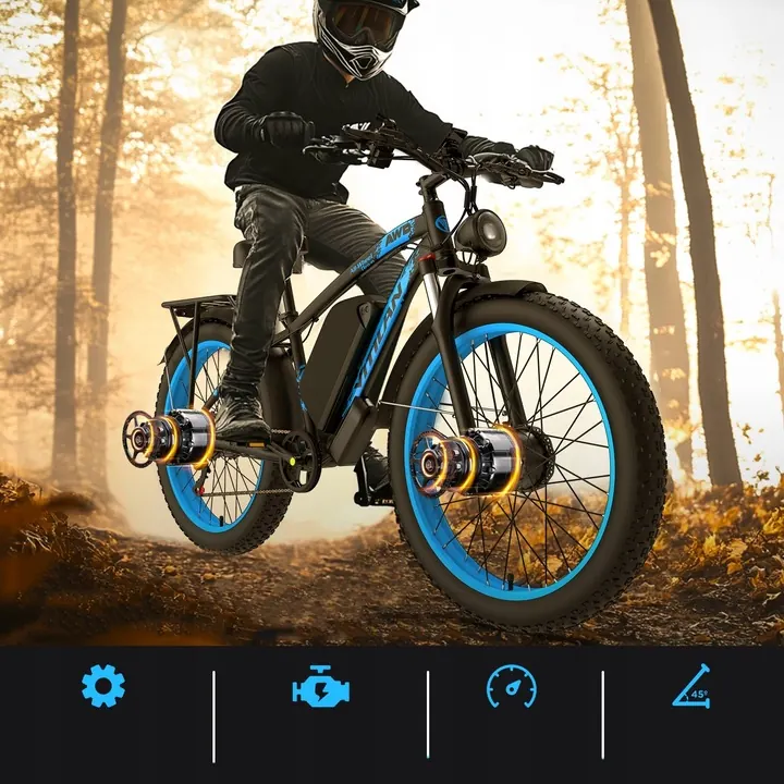 VITILAN H5 3000W 52V25AH bicicleta eléctrica todoterreno