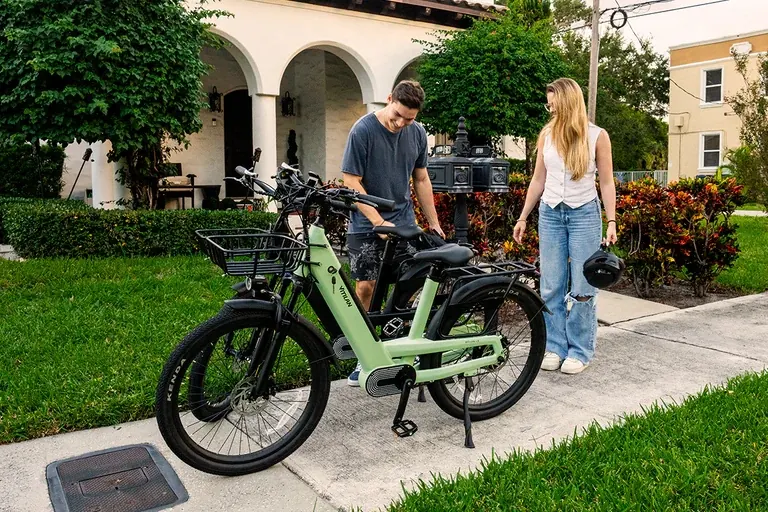 Bicicleta eléctrica VITILAN L5 960W con diseño unisex y batería Samsung