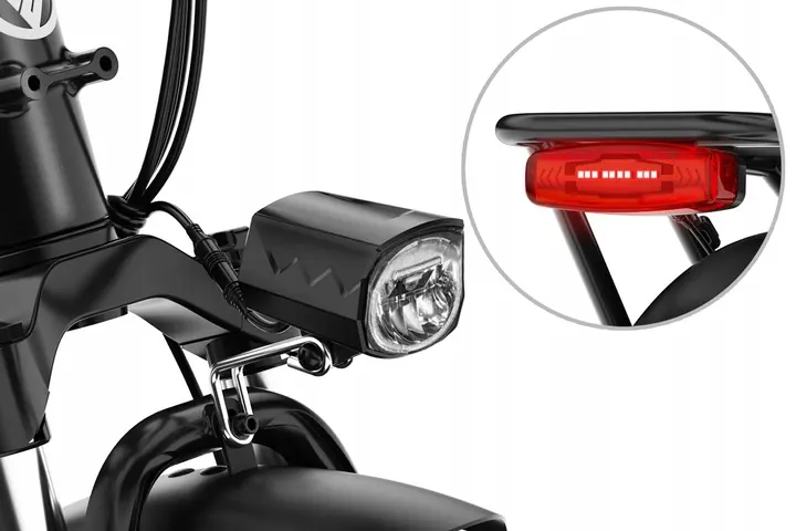Batería de litio incluida en la bicicleta eléctrica VITILAN U3