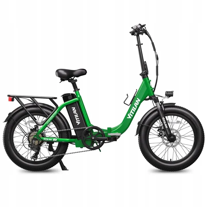 Caja original de la bicicleta eléctrica VITILAN U3 con embalaje seguro.