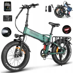 SAMEBIKE RS-A02 PRO Bicicleta Eléctrica Plegable de Montaña